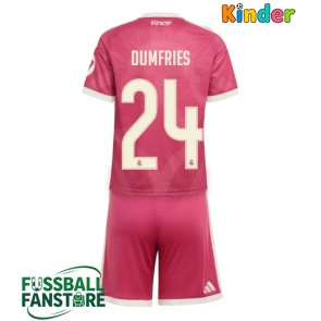Real Madrid Denzel Dumfries #24 Replik 3rd trikot Kinder 2026-27 Kurzarm (+ Kurze Hosen)